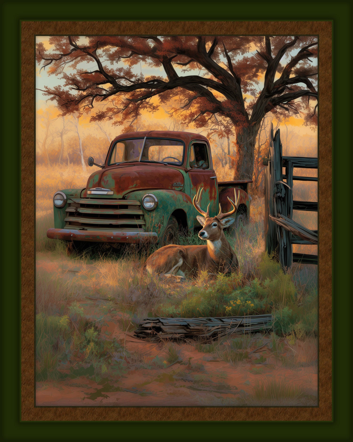 45" Back Forty Buck Panel