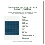 Product Specifications – Suzanne Oxford Blue - Denim & Daisy by Lori Holt