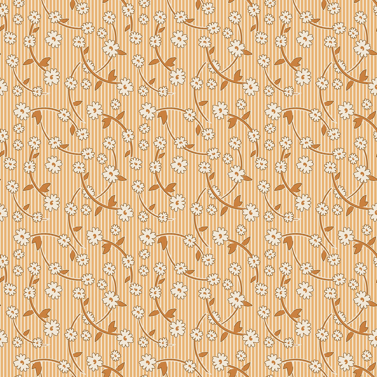 Hazel Daisy fabric swatch
