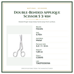 Product Specifications – Double-Bended Applique Scissor 5 3/4in