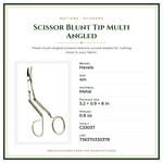 Product Specifications – Scissor Blunt Tip Multi Angled