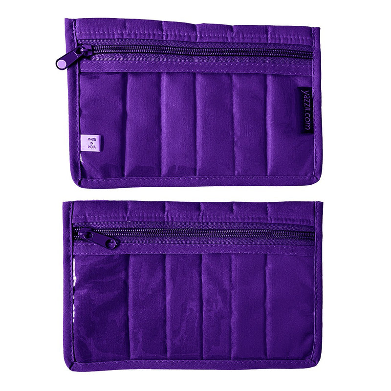 2 Piece Pouches Purple