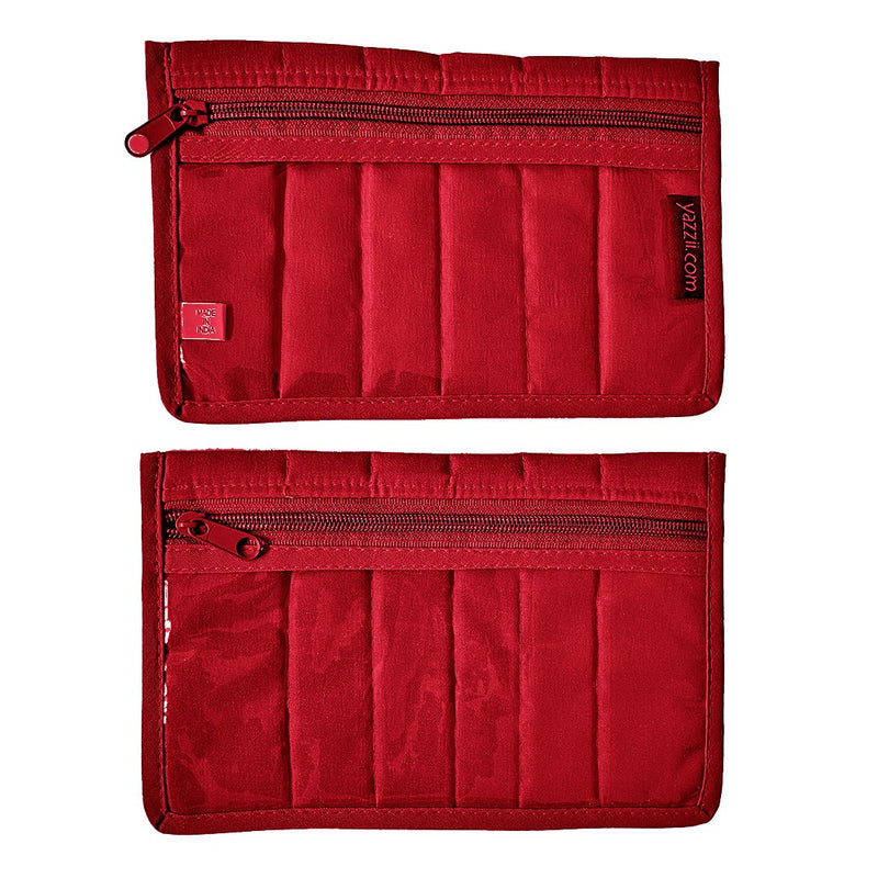 2 Piece Pouches Red