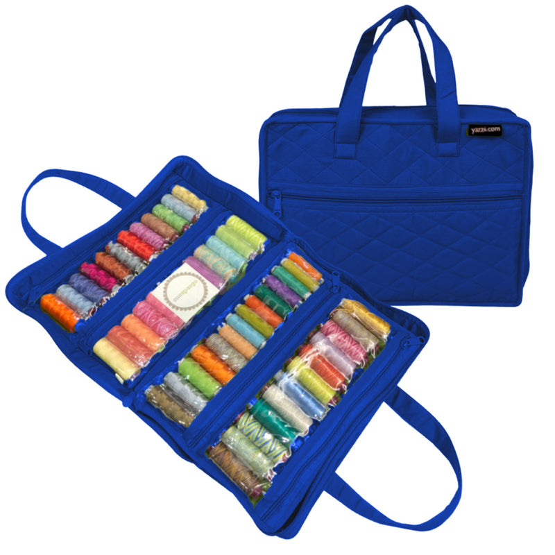 Ultimate Thread Organizer 100 Spools Royal Blue