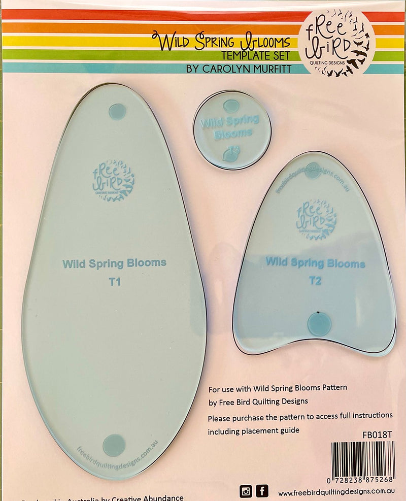 Wild Spring Blooms Template Set