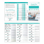 Callie Del Tri-Fold Swatch Card