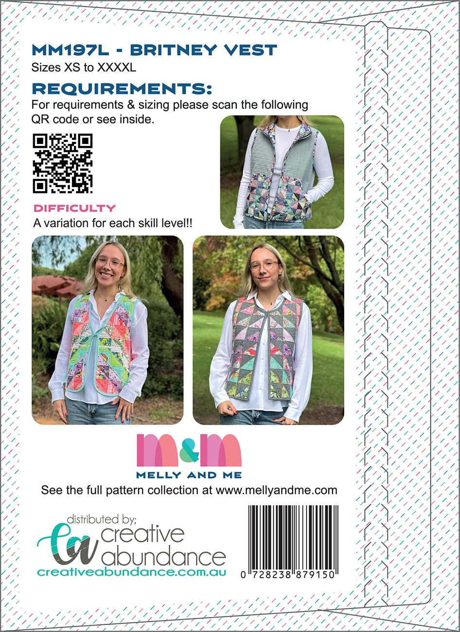 Britney Vest Linen Cover Version