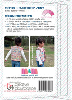 Harmony Girls Patchwork Vest