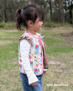 Harmony Girls Patchwork Vest