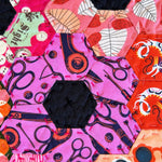 Hey Hexy Cushion - Includes Acrylic Template & Epp Papers