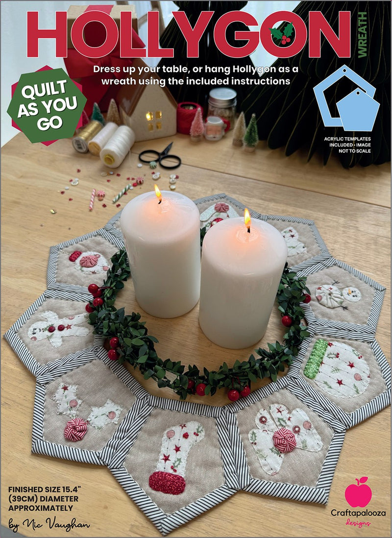 Hollygon Wreath