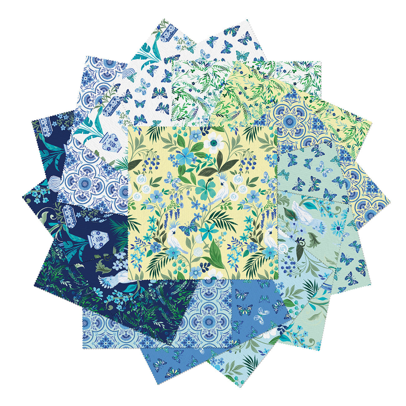 10in Squares Capri 42pcs/bundle