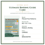 Product Specifications – Ultimate Binding Guide Card