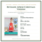Product Specifications – Bethanie Apron Christmas Version