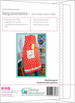 Bethanie Apron Christmas Version