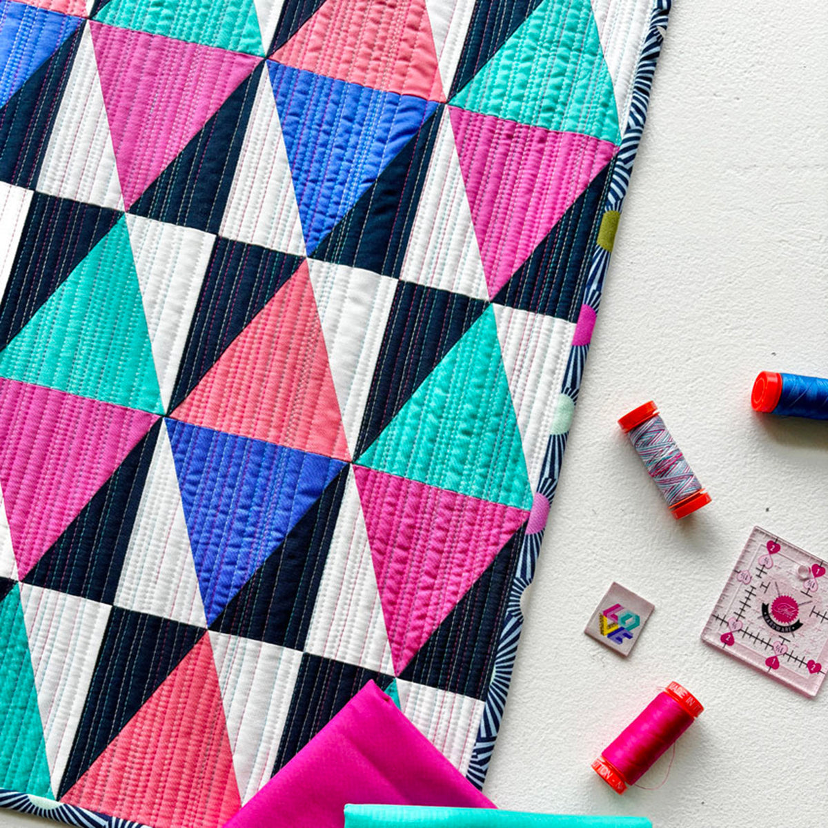 Sidewalk Mini Quilt
