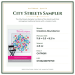 Product Specifications – City Streets Sampler