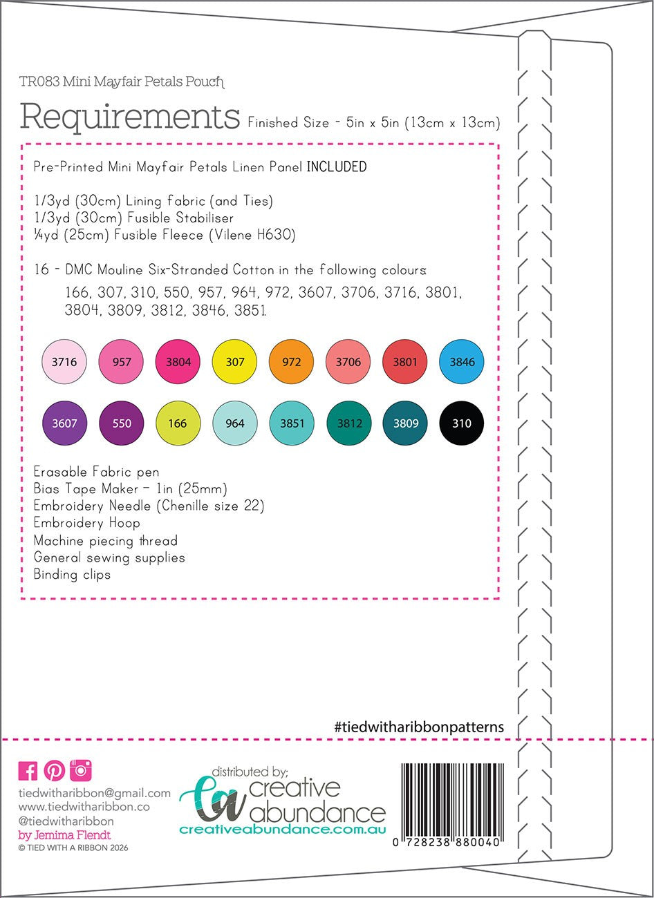Mini Mayfair Petals Pouch