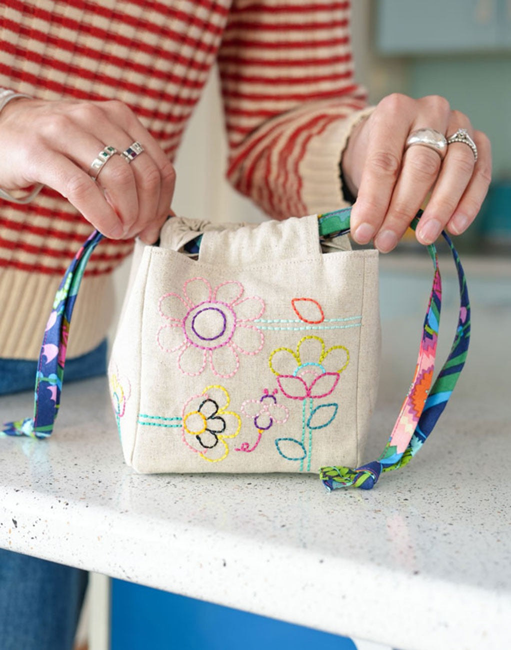 Mini Mayfair Petals Pouch