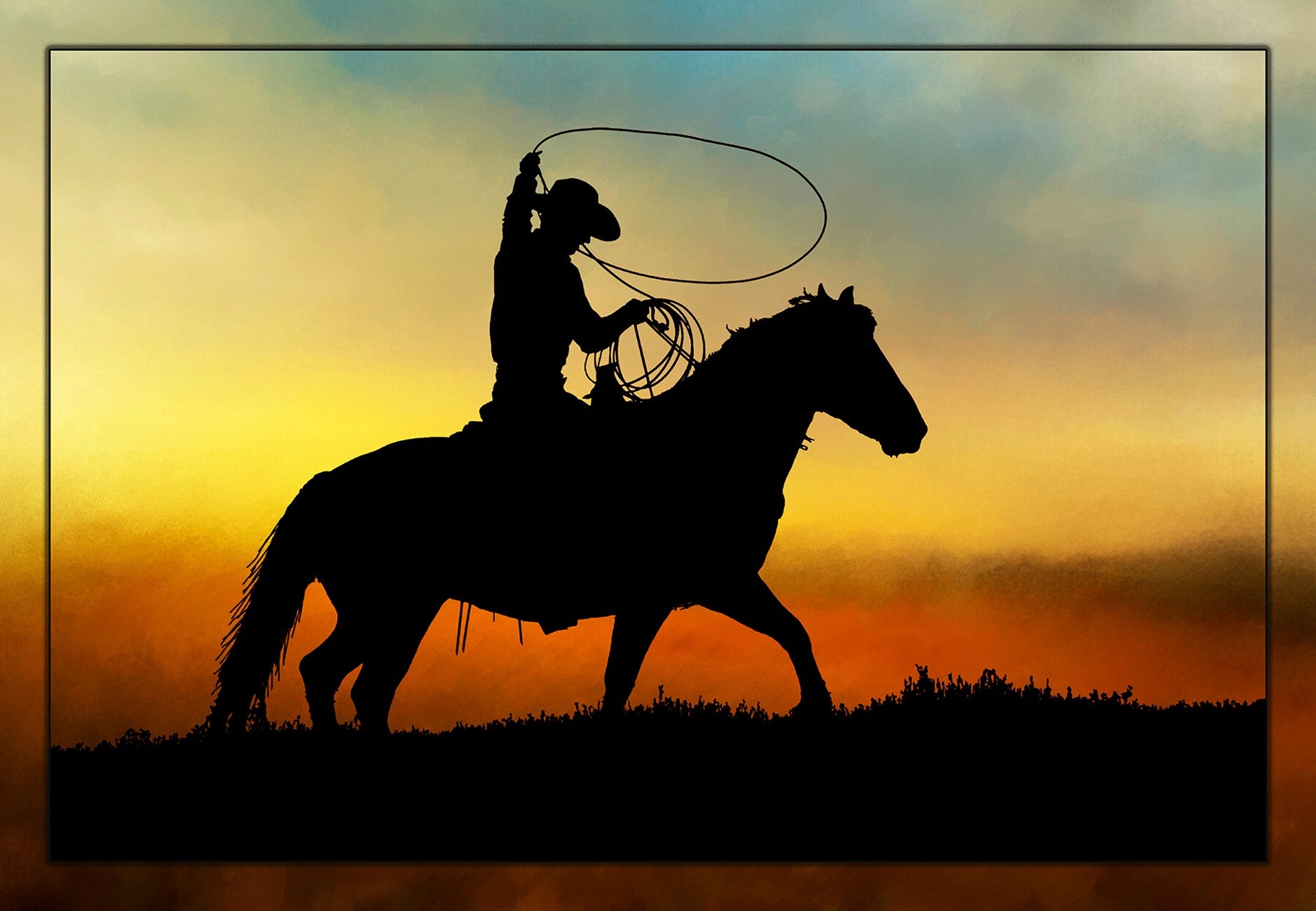 Roper Silhouette 26in x 18in