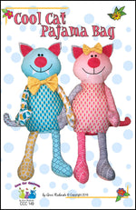 Cool Cat Pajama Bag