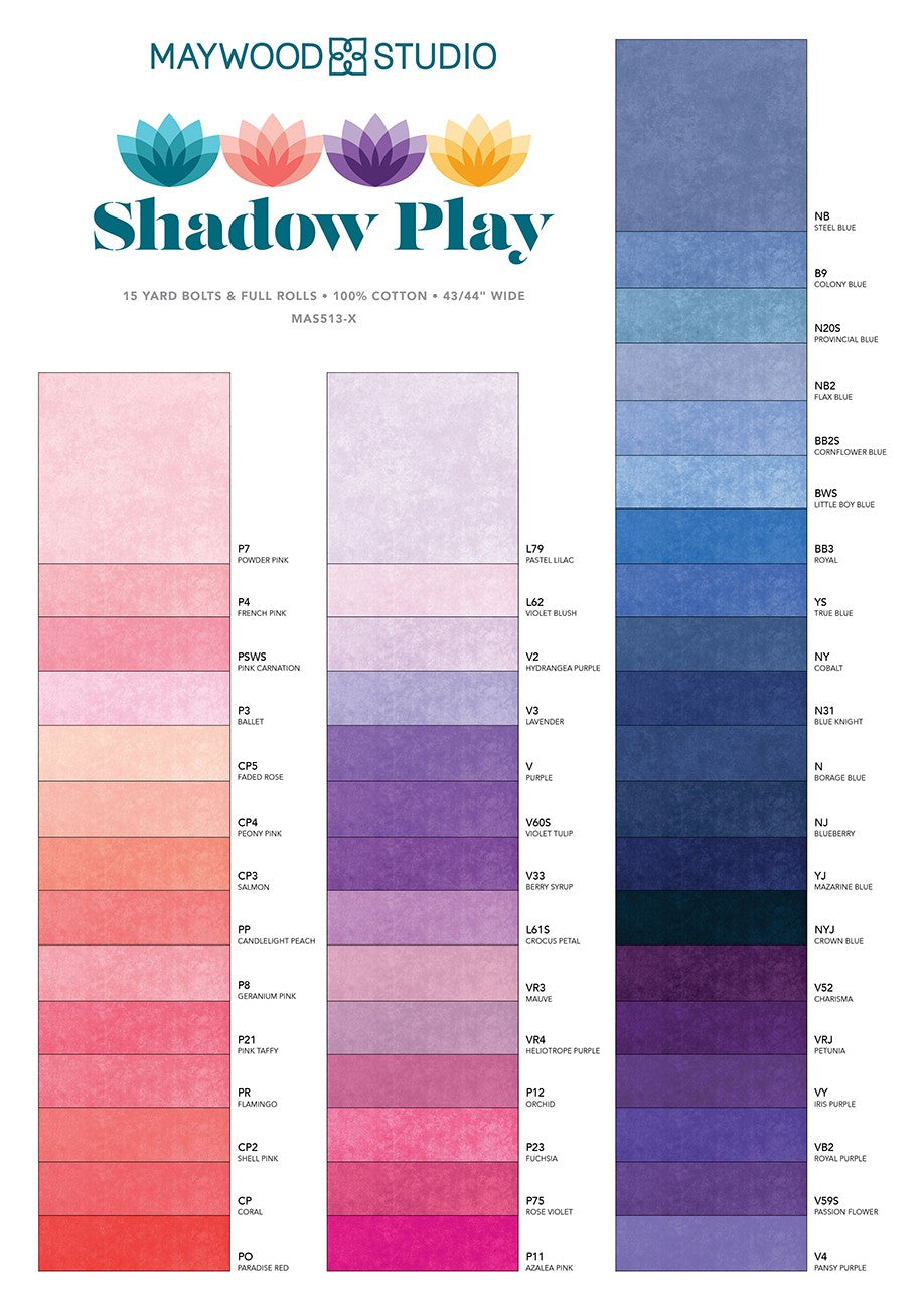 Maywood Shadow Play Fabric Swatch Card