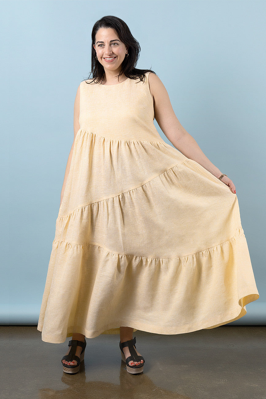 Azure Dress Top and Skirt