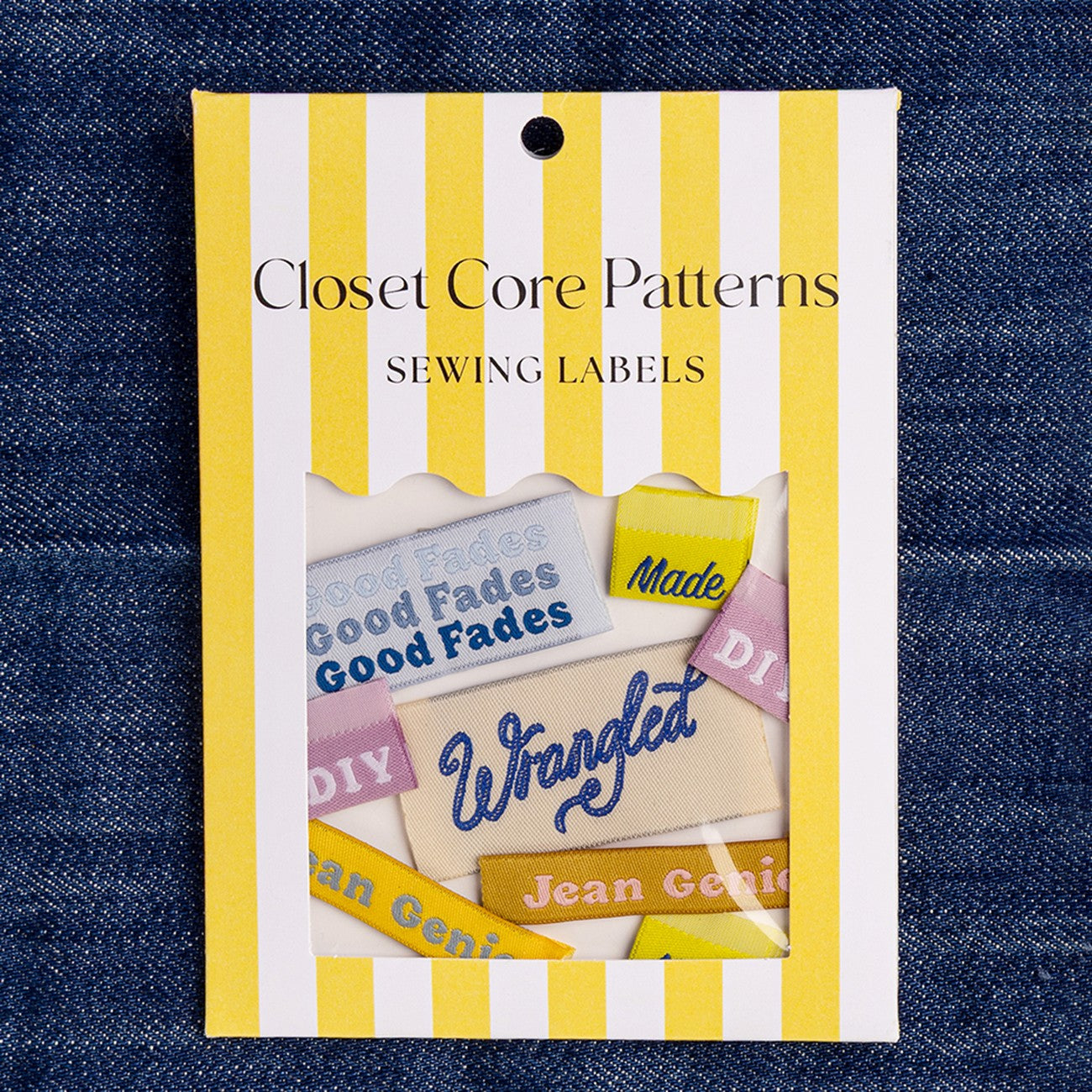 Denim Collection Woven Sewing Labels