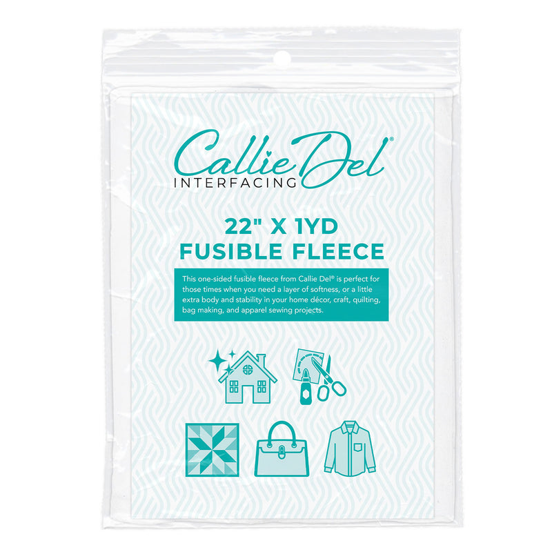 Fusible Fleece 1yd Package 22in x 1yd
