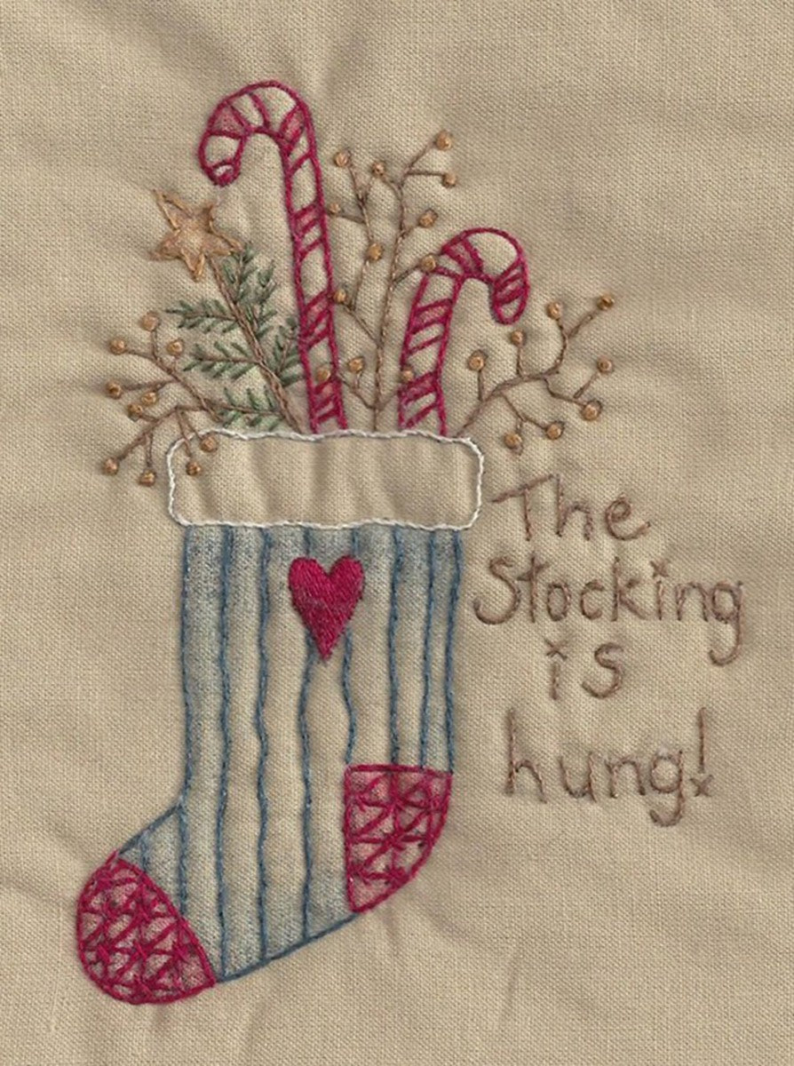 Stocking Hung Tea Dye