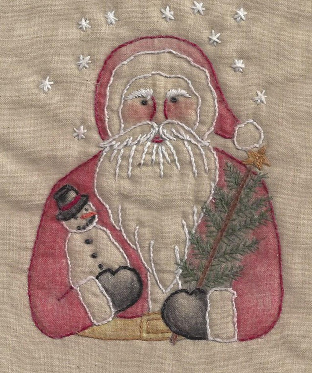 Old Santa Bust Tea Dye