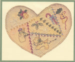 Vintage Christmas Ornament Heart