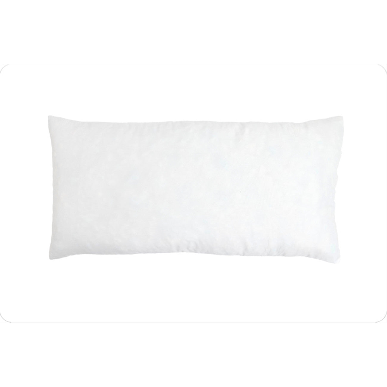 White Cuddle Dreamz 20X36 Pillow Form
