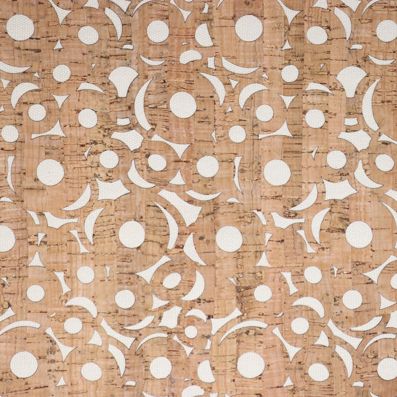 Cream Canvas Backed Cheery O's Pro Cork 5 yards