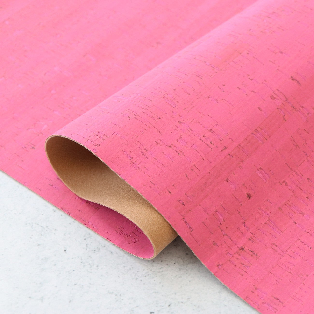 Pink Topaz Rustic Cork 5 Yard Bolt