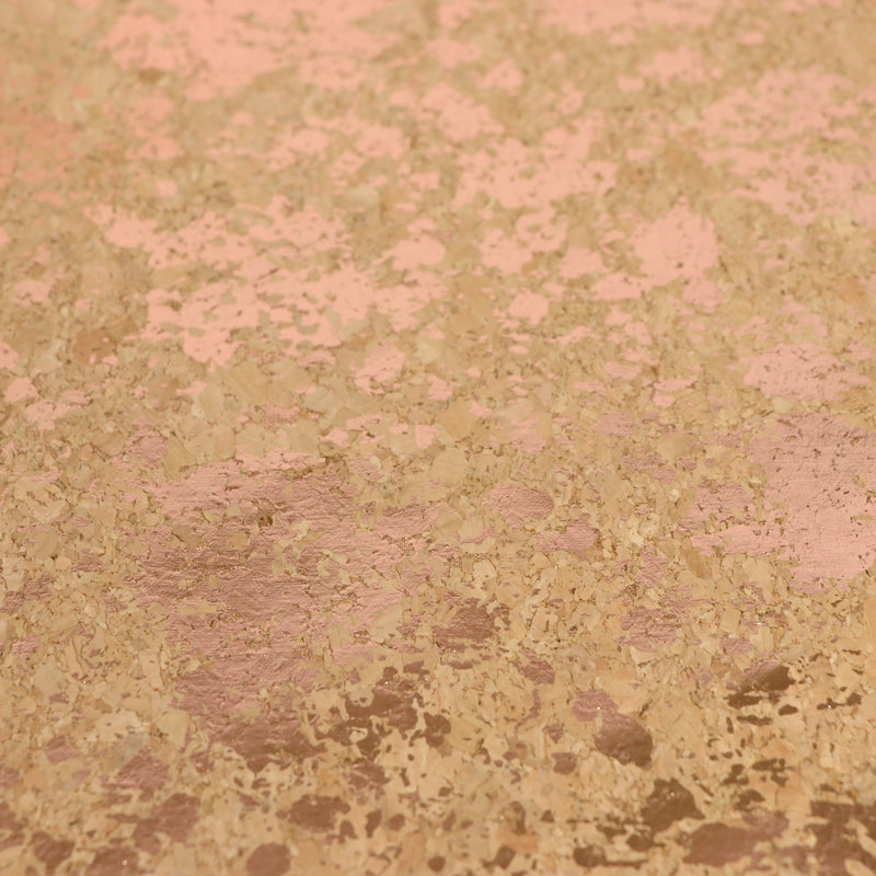 Natural Rose Gold Splatter Pro Lite Cork 5 yards