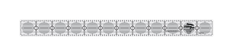 Creative Grids Quilt Ruler 1in x 12in Rectangle