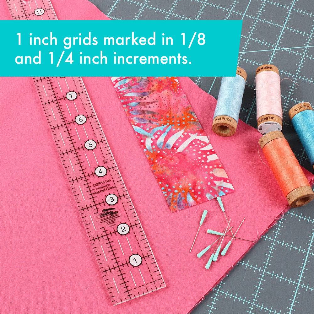 Creative Grids Quilt Ruler 1-1/2in x 12-1/2in Rectangle
