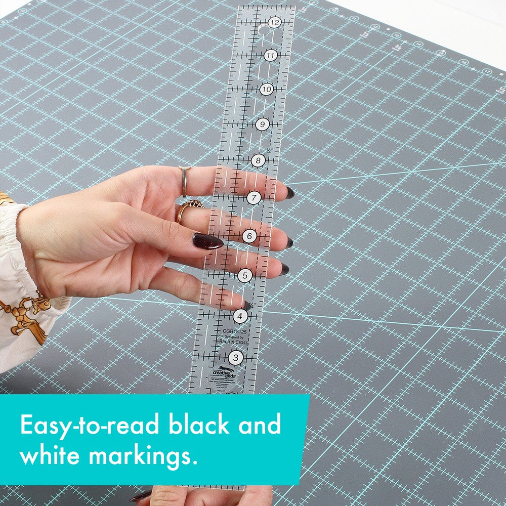 Creative Grids Quilt Ruler 1-1/2in x 12-1/2in Rectangle