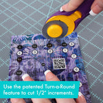 Creative Grids Quilt Ruler 4-1/2in x 8-1/2in Rectangle