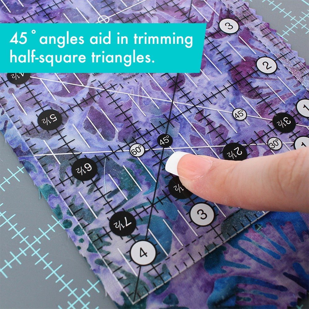 Creative Grids Quilt Ruler 4-1/2in x 8-1/2in Rectangle