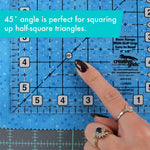 Creative Grids Quilt Ruler Basic Range 6in Square