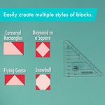 Creative Grids Quilt Ruler Folded Corner Clipper Tool