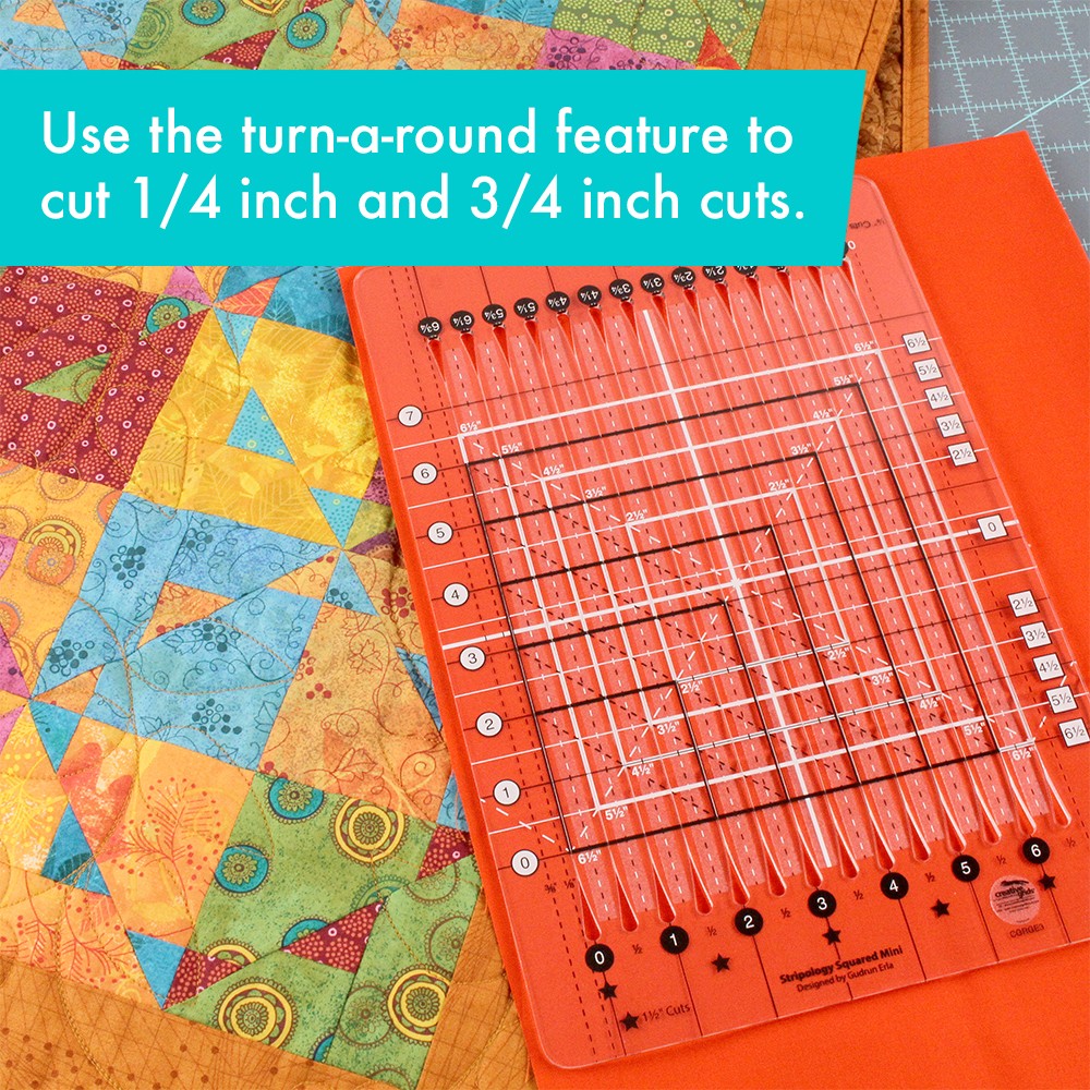 Creative Grids Quilt Ruler Stripology® Mini