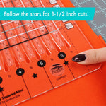 Creative Grids Quilt Ruler Stripology® Mini
