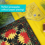 Creative Grids Quilt Ruler Pineapple Trim Tool Mini