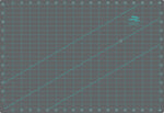 Creative Grids Self-Healing Double Sided Rotary Cutting Mat 12in x 18in