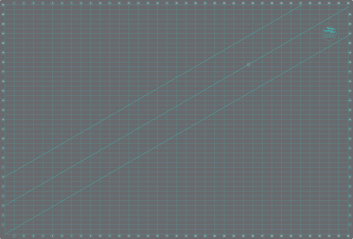 Creative Grids Self-Healing Double Sided Rotary Cutting Mat 24in x 36in