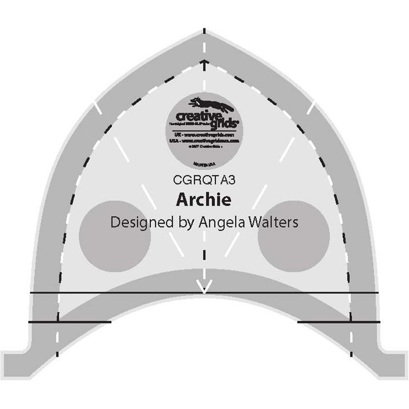 Creative Grids Machine Quilting Tool Archie