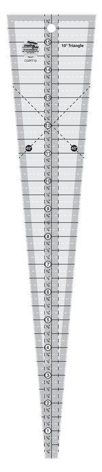 Creative Grids Quilt Ruler 10 Degree Triangle
